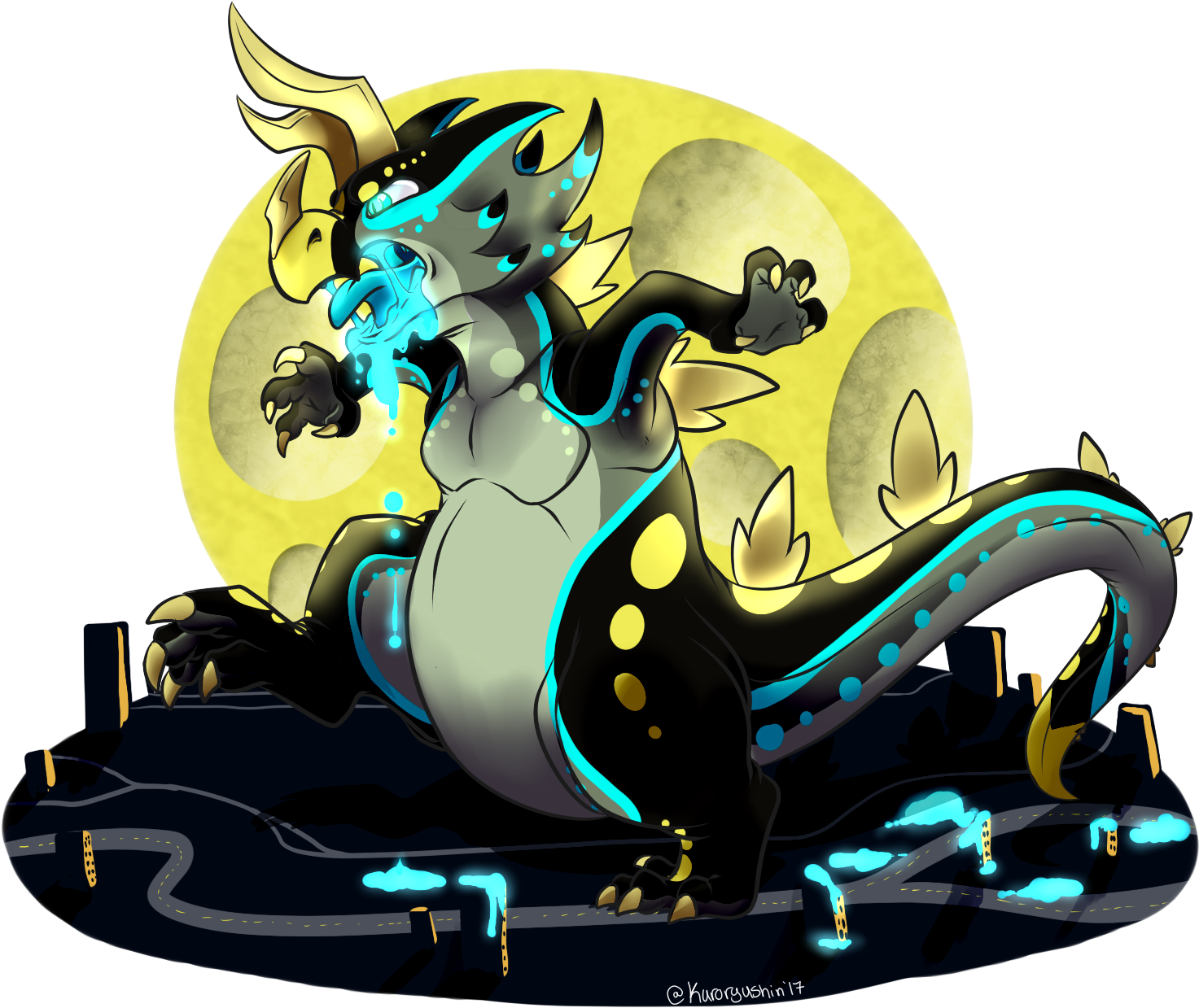 Night Time Stroll [commission For Nubbutt ] - Night Time Stroll [commission For Nubbutt ] (1596x1300)