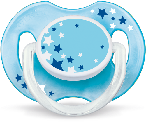 Classic Night Time Soother 0-6m 2pk - Avent Soother Night Time 0 6 Months (500x500)