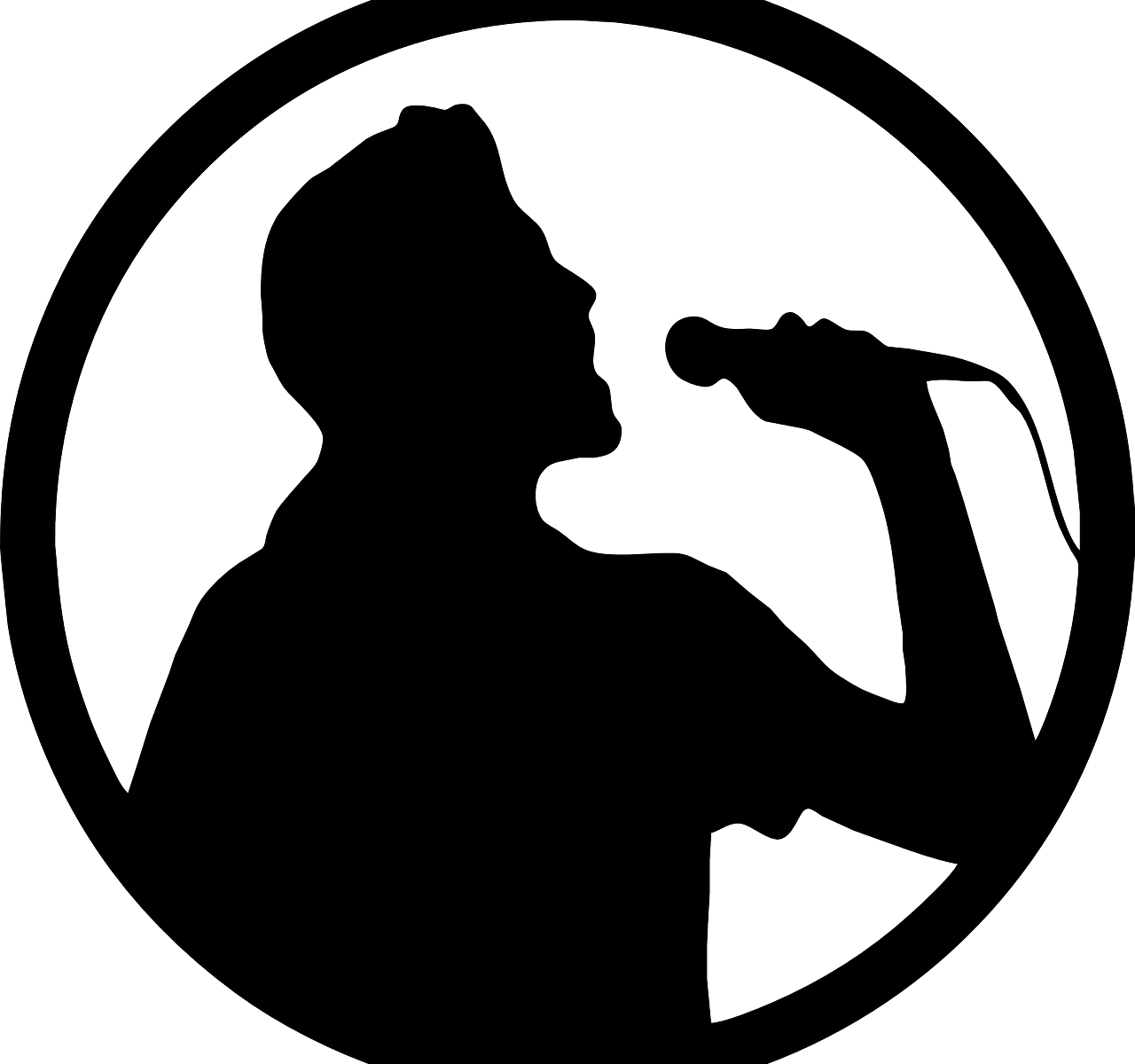 Hello Loveys Tonight Is Our Weekly Karaoke Contest - Karaoke Icon Png (1280x1200)