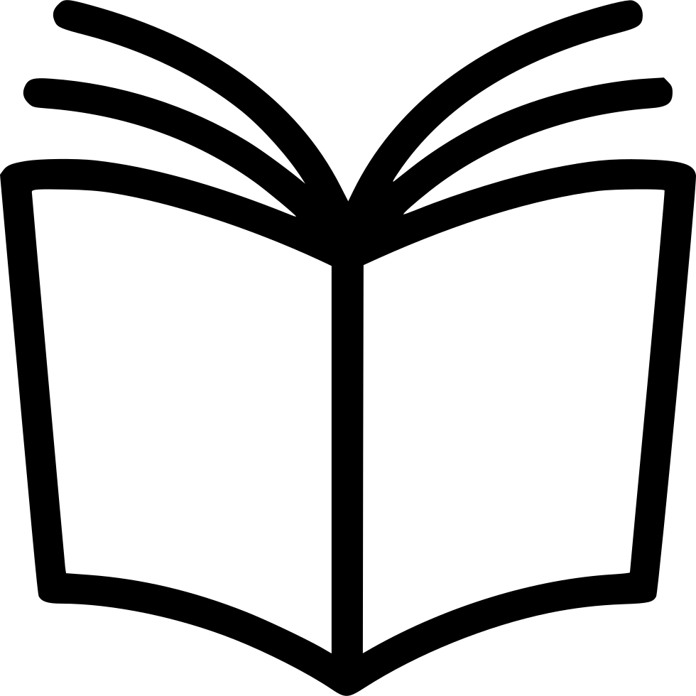 Reading And Writing Png Black And White & Transparent - Icon (980x980)
