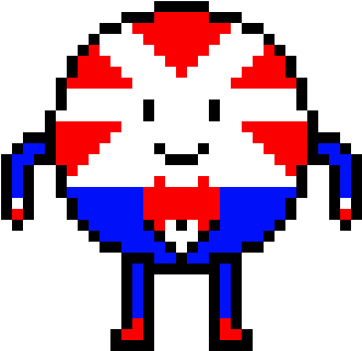 Peppermint Butler - Peppermint Pixel Art (370x350)
