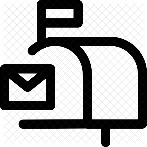 Png Royalty Free Box Svg Mail - Postbox Icon (512x512)