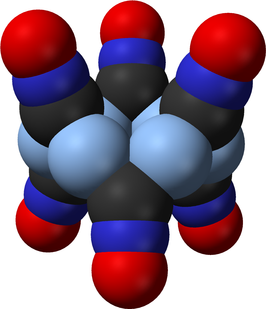 Silver Fulminate - Silver Nitrate 3d Structure (962x1100)