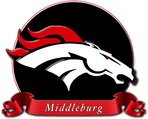 Middleburg Football - Symbol Denver Broncos Logo (614x460)