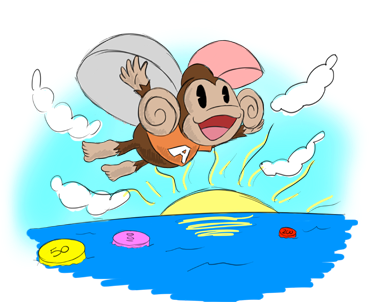 Super Monkey Ball - Cartoon (550x325)