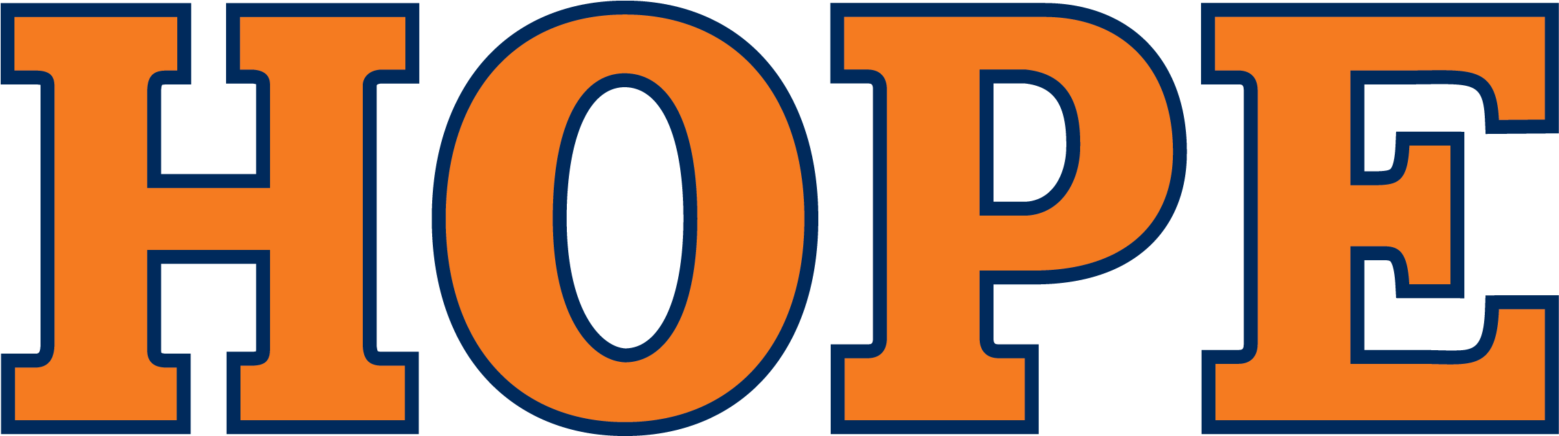 Downloadable Athletics Logos - Hope College (2418x784)