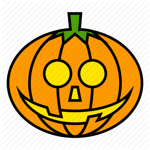 Phanom Clipart Scary Pumpkin - Pumpkin (512x512)