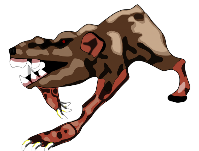 Rat Clipart Scary - Ugly Rats Clipart (640x480)