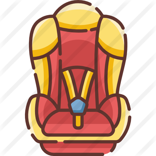Baby Car Seat Free Icon - Child Safety Seat (512x512)