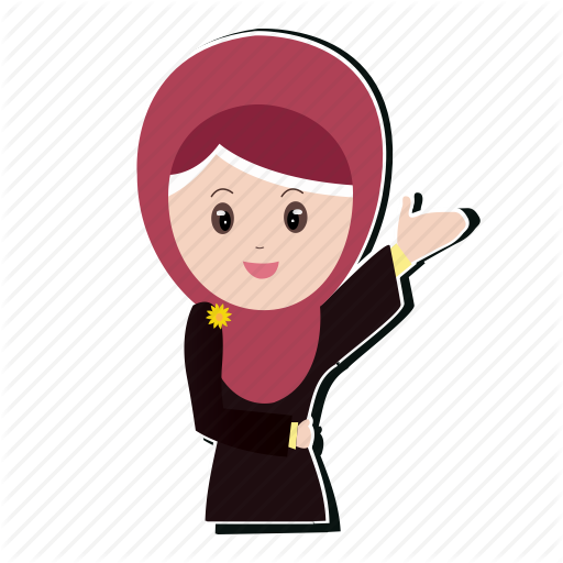 Download Muslim Clipart Muslim Clip Art - Cartoon Girl Muslim Png (512x512)