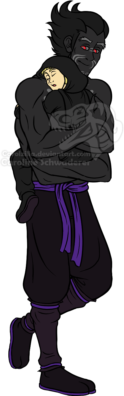 Nap Time - Commission - Illustration (450x1400)