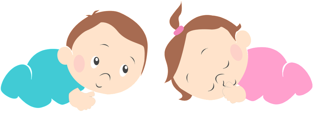 Naptime Clipart Tired Child - Sleep Train Twins: The Ultimate Guide [book] (2000x439)