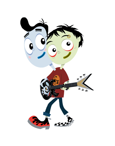 Gloomy Clipart Unfortunately - Ruby Gloom Frank Y Len (403x513)