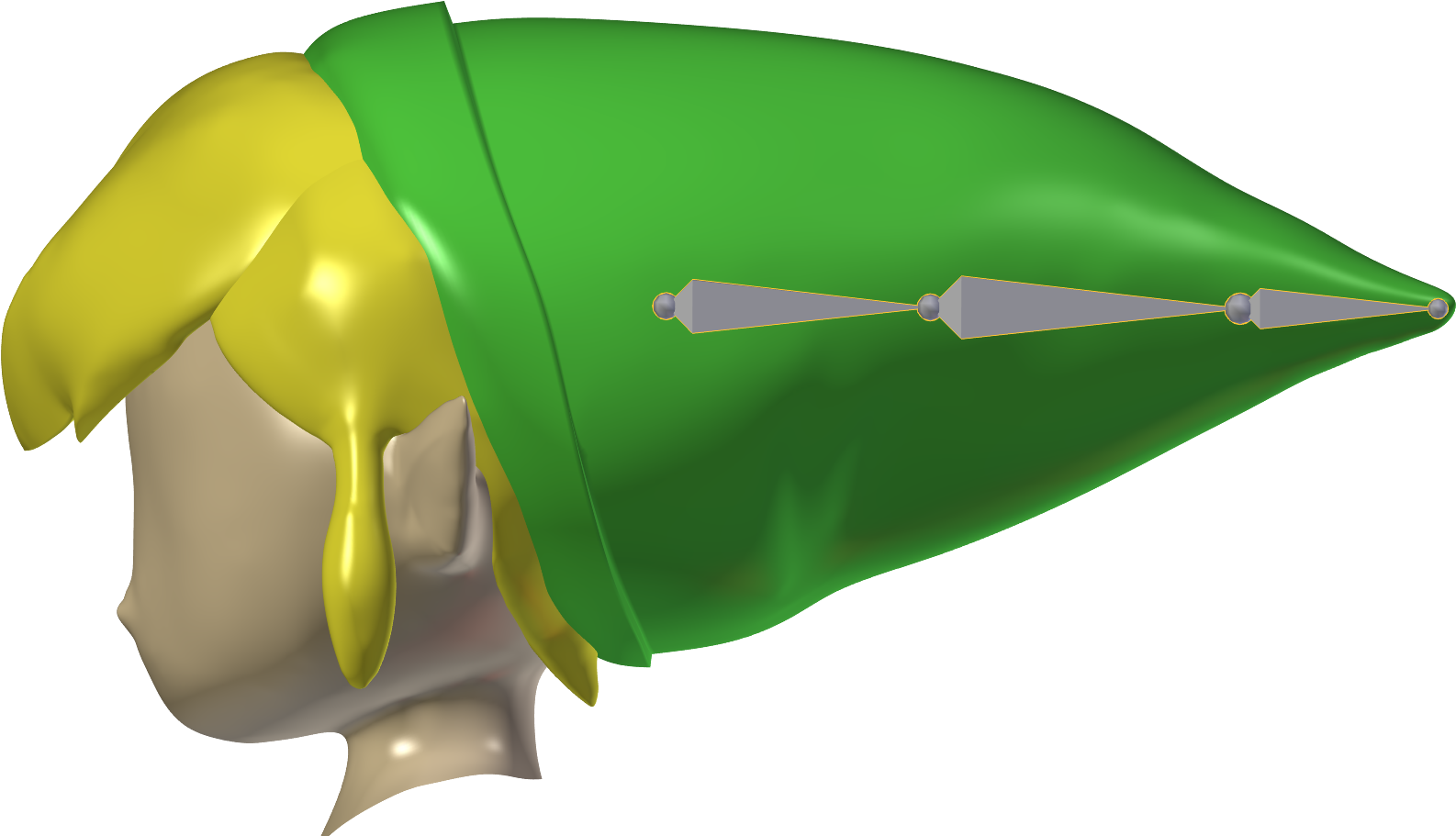 Let's Say I Want The Hat To Fall Like A Real Hat Would, - Blender (1920x1080)