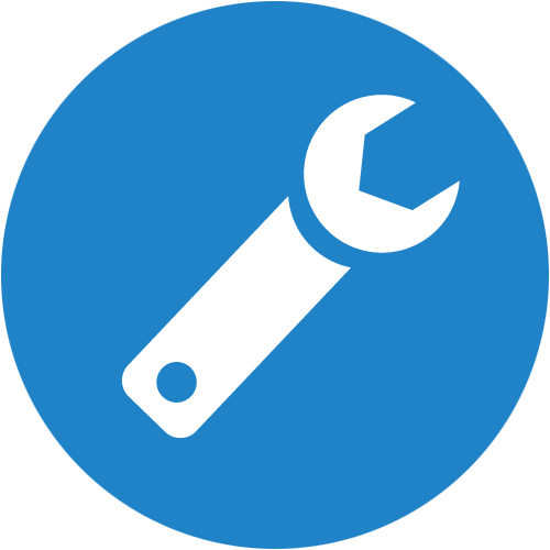 Repairs - Graphic Design Icon Blue (500x500)