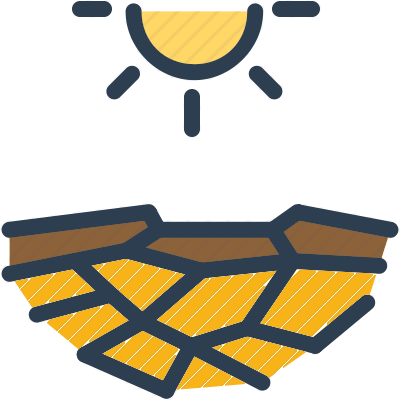 The Ban On Non-essential Water Usage Has Been Lifted - Clipart Dry Season (400x400)