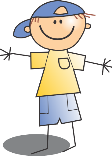 Kids Smiling Boy 2 T - Happy Boy Clip Art (367x512)