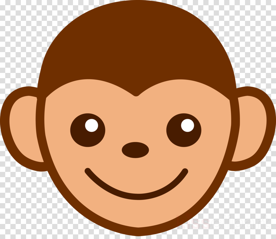 Monkey Cartoon Clipart Primate Monkey Clip Art - Monkey Cartoon Faces Hd (900x780)