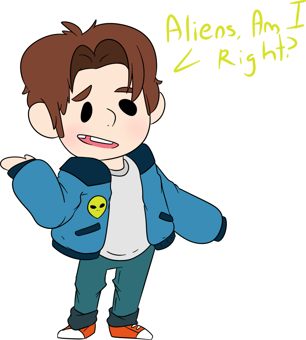Lil' Mulder From The X-files Children Book - Cartoon (1280x1424)