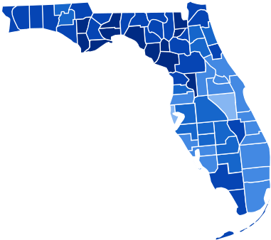 1940 United States Presidential Election In Florida - Florida Election Results Senate (400x355)