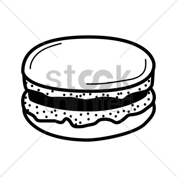 Free Download Macarong Drawing Clipart Macaroon Macaron - Macaron (600x600)