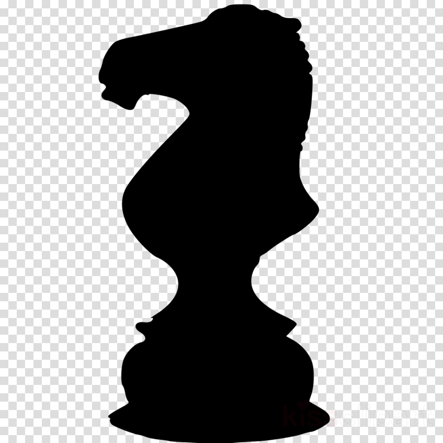 Chess Piece Clip Art Black Clipart Chess Piece Knight - Clip Art Chess Piece (900x900)