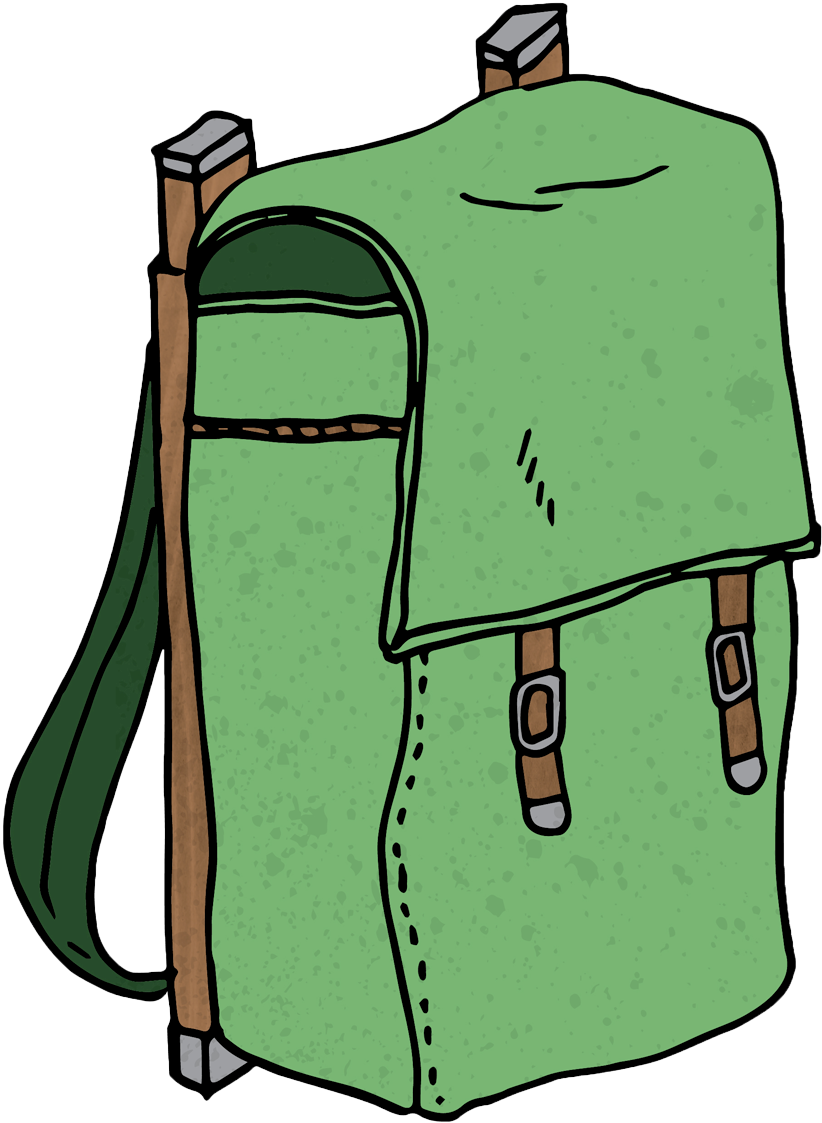 At The Turn Of The 20th Century, School Children Bound - Trapper Nelson Backpack (1000x1311)