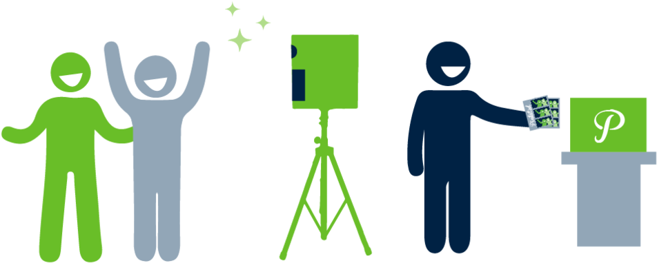 Clipart Transparent Download Collaboration Clipart - Open Air Photo Booth Icon (1000x416)