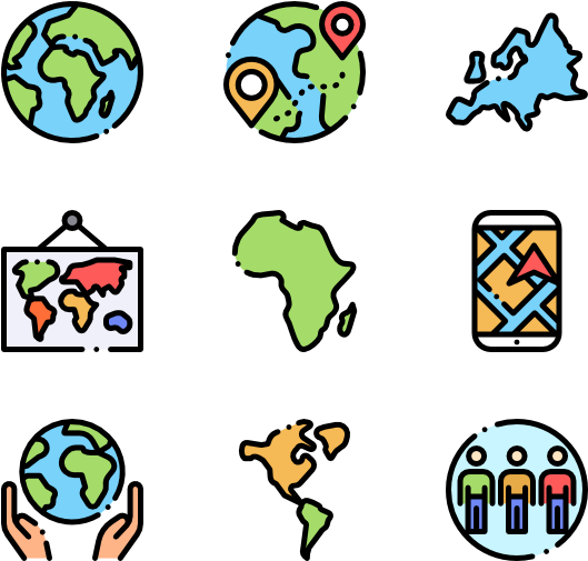 Geography - Geography Icon Png (600x564)
