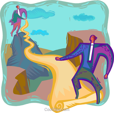Business Concepts, Creating A Path Royalty Free Vector - Management (480x475)