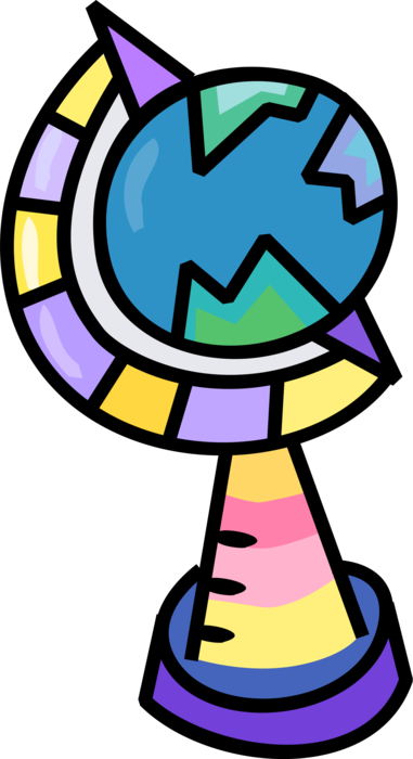 Vector Illustration Of Three-dimensional, Spherical, - Illustration (381x700)