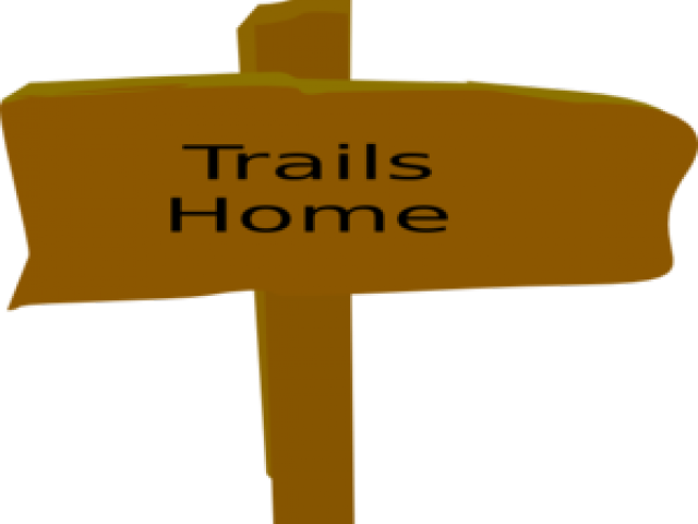 Path Clipart Trail - Think About It Clip Art (640x480)