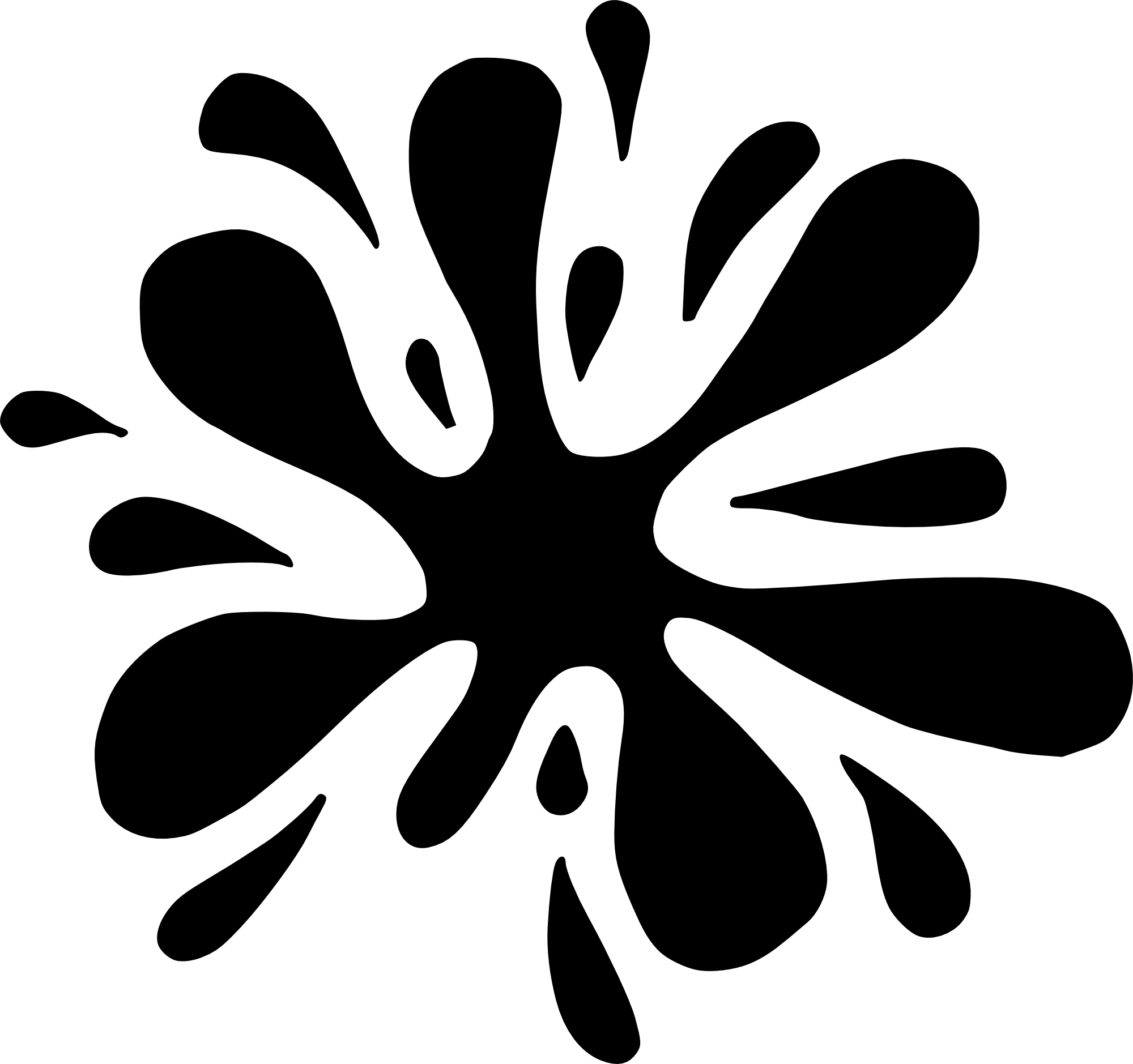 Clipart Library Download Splash Transparent Svg - Splash Bubble Vector Png (2000x1879)