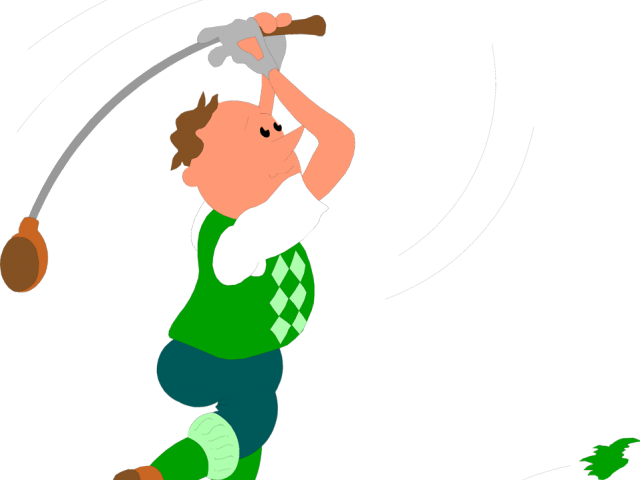 Golf Clipart Kid Golf - Golf Swing Clip Art (640x480)