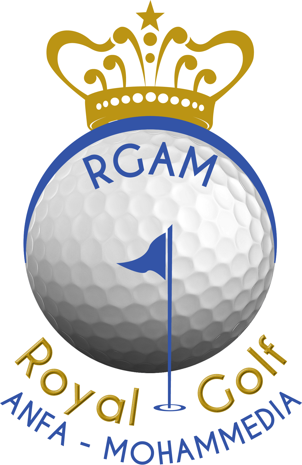 Royal Golf Anfa Mohammedia - Royal Golf Anfa Mohammedia Logo (1253x1929)