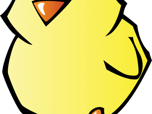 Baby Animal Clipart Chick - Easter Chick Coloring Pages (640x480)