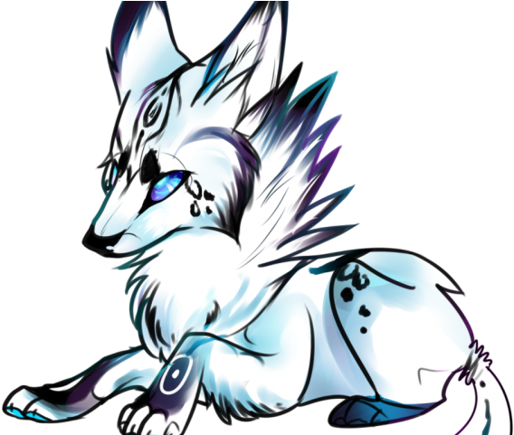 Drawn Baby Animal Spirit - Draw A Baby Wolf (640x480)