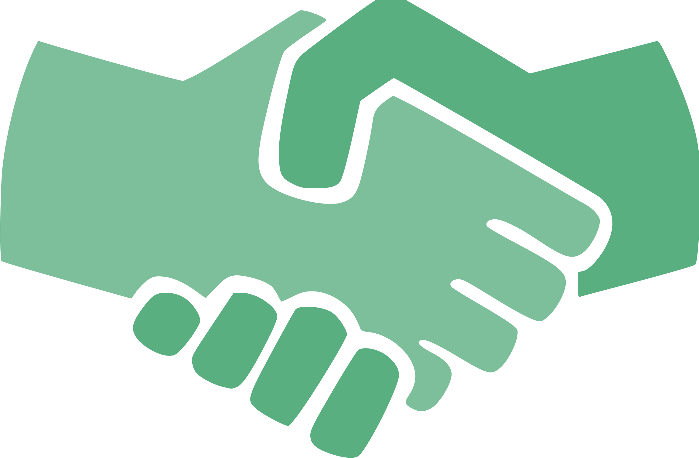 Computer Icons Icon Design Handshake Symbol Download - Green Handshake (2302x1510)