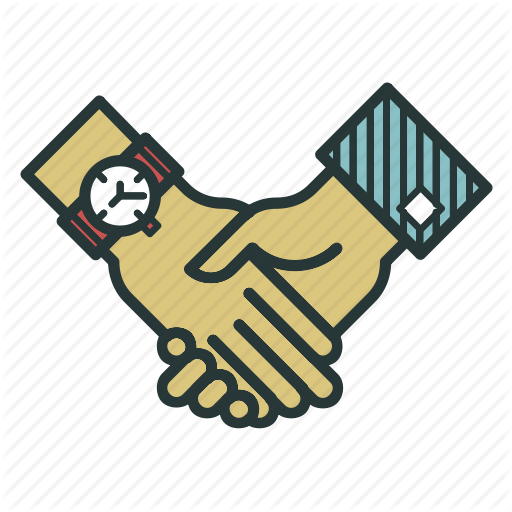 Clip Art Royalty Free Stock Business By Edt Im Agreement - Png Handclasp (512x512)