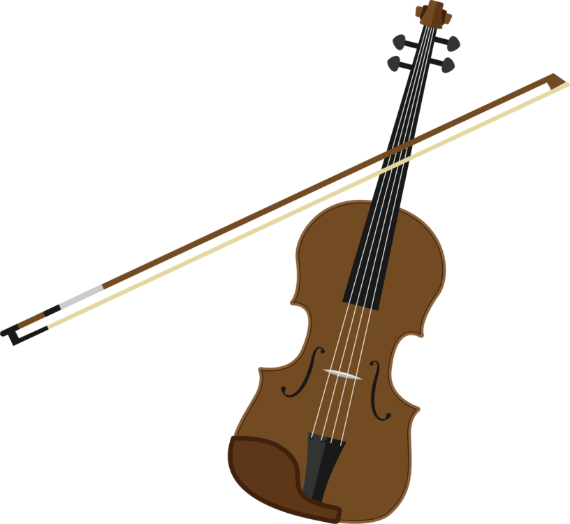 Bass Violin Double Bass String Instruments Viola - Violin And Bow Clipart (816x750)