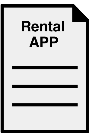 Clip Art Library Download Free Iowa Rental Application - Sign (445x445)