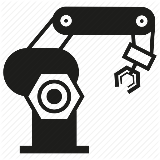 Download Mechanical Arm Icon Clipart Robotic Arm Robotics - Manufacturing And Technology Icon (512x512)