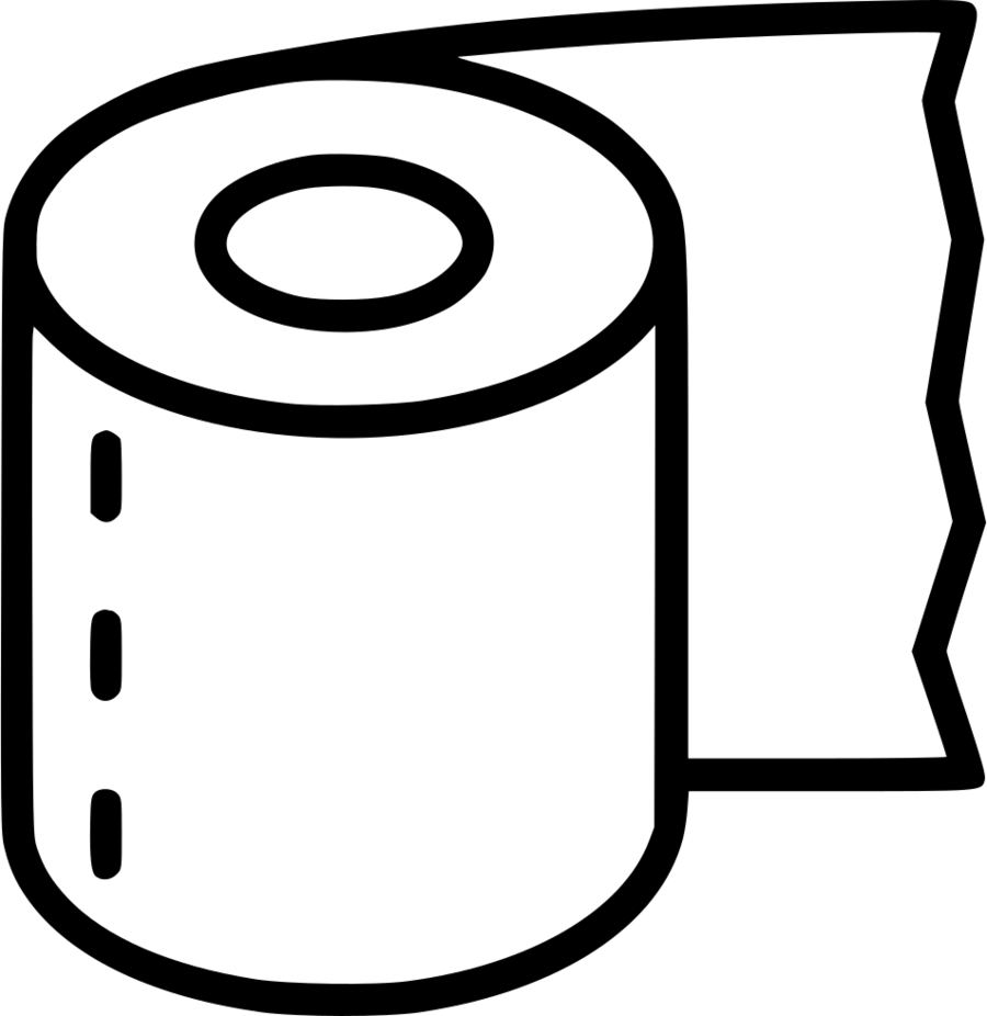 Download Svg File Toilet Paper Clipart Toilet Paper - Toilet Paper Png Icon (900x926)