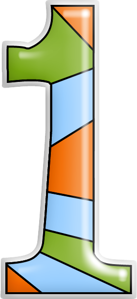 Numbers ‿✿⁀ Letters And Numbers, Math Numbers, Printable - Number Clip Art (283x617)