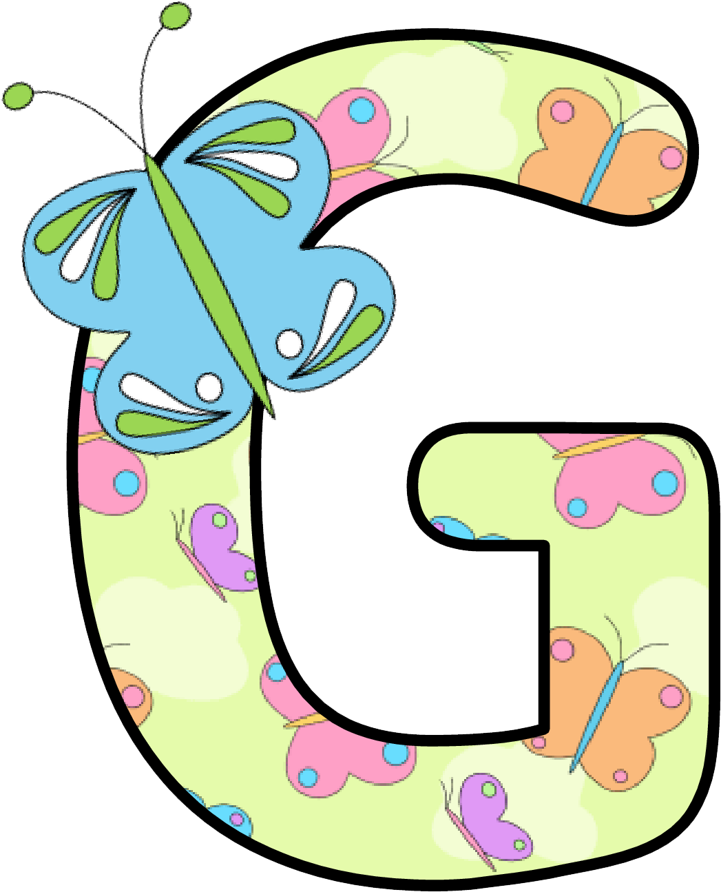 Ch B *✿* Alfabeto Mariposas De Kid Sparkz - Butterfly Clipart Letter M (1113x1364)