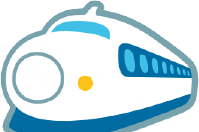Bullet Clipart Speed - Train Emoji (640x480)