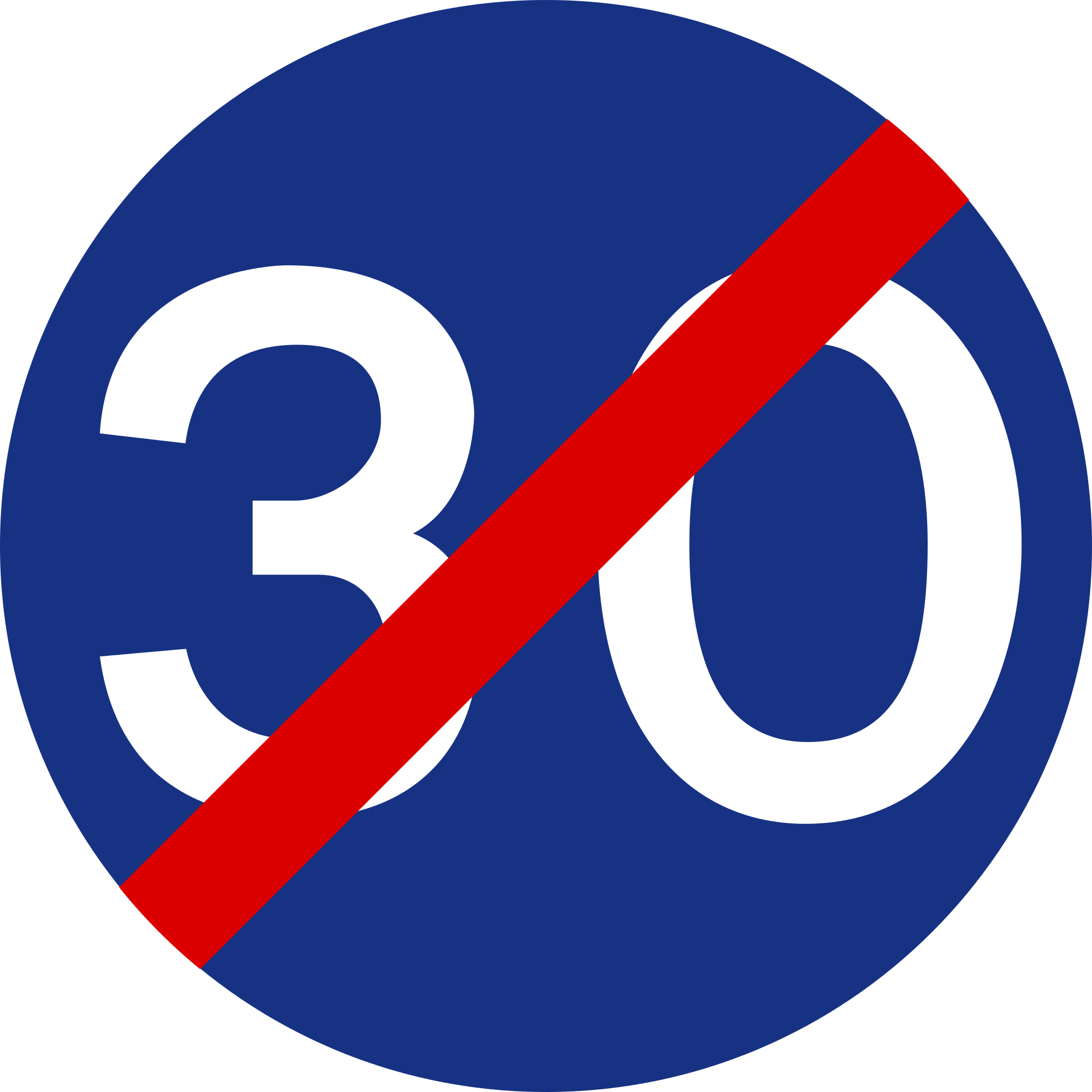Open - End Of Minimum Speed Sign (2000x2000)