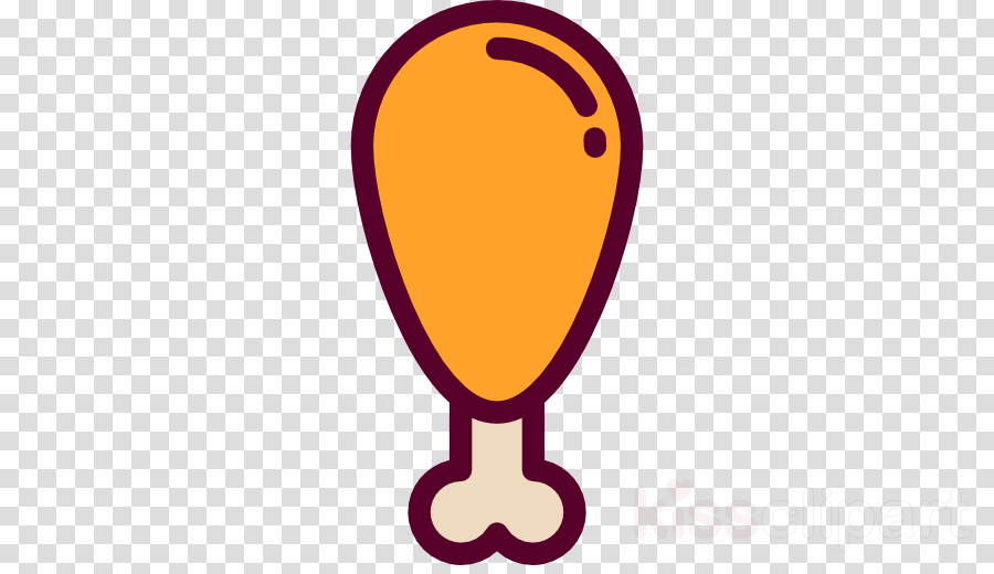 Chicken Drumstick Icon Clipart Chicken Thighs Clip - Clip Art (900x520)