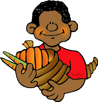 Thanksgiving Cornucopia Clipart - Smart Technologies (436x450)