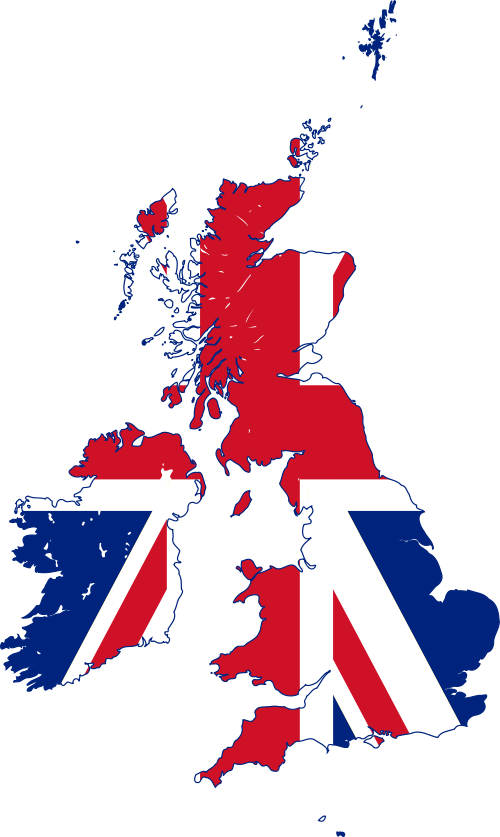 Home - Great Britain With Ireland (500x837)